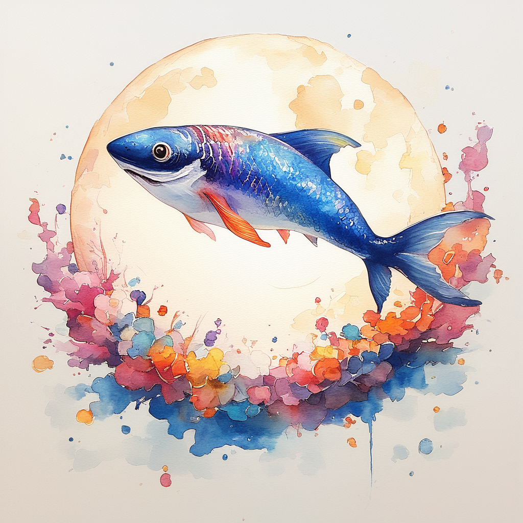 00035-249222686-Score_9, score_8_up, score_7_up, score_6_up,    ArsMJStyle, Pisces, The image shows a painting of two koi fish swimming in front.png